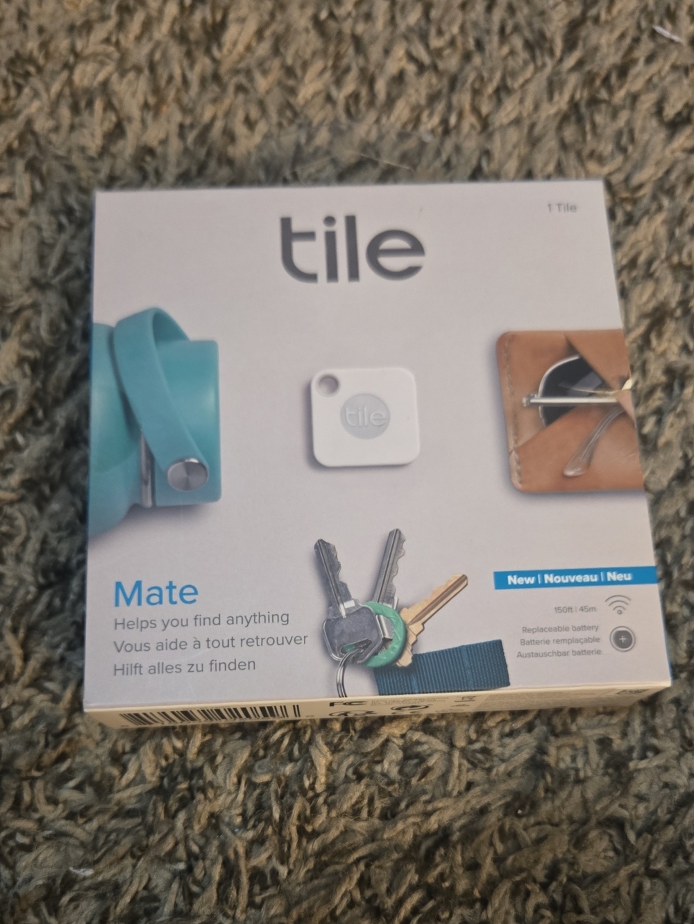 Tile Mate Bluetooth Tracker - White